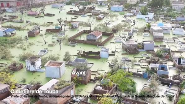Les anciens cimetières de Touba face aux eaux de l&rsquo;inondation